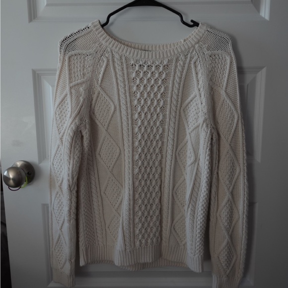 GAP Sweaters - GAP Cream Cable Knit Sweater